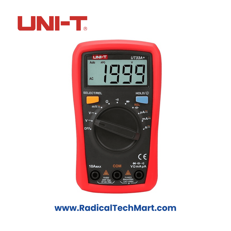 UNI-T UT33A+ Palm Size Multimeter UNI-T UT33A+ Palm Size Multimeter