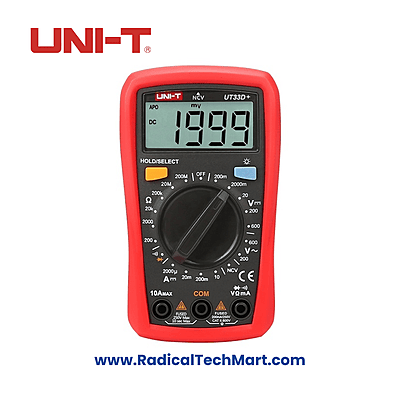 UNI-T UT33D+ Palm Size Multimeter