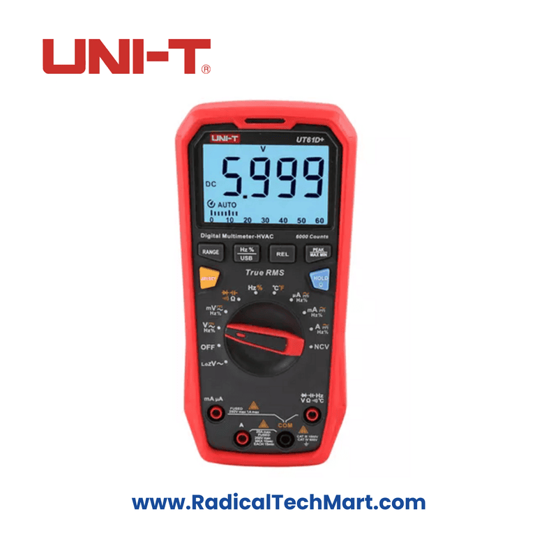 UNI-T UT61D+ True RMS Digital Multimeters- USB UNI-T UT61D+ True RMS Digital Multimeters- USB