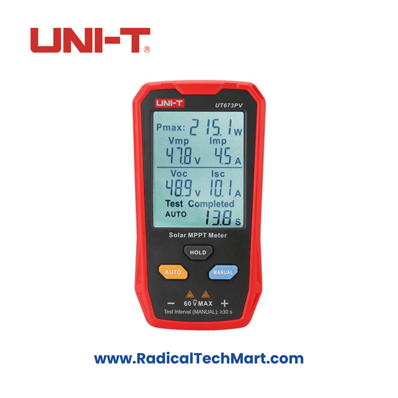 UNI-T UT673PV Solar MPPT Meter UNI-T UT673PV Solar MPPT Meter