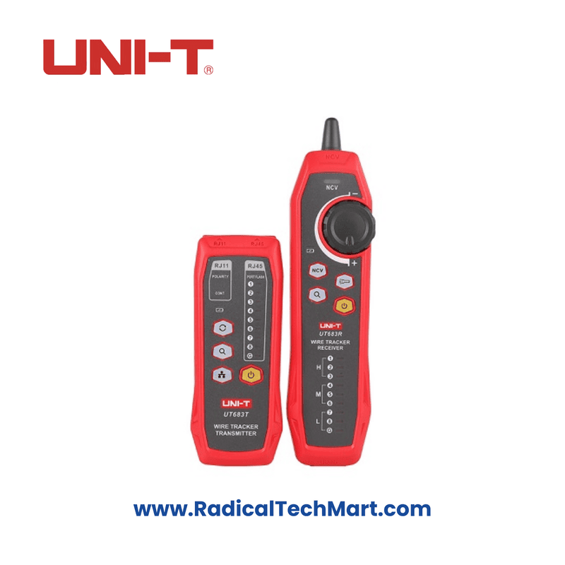 thumbnail interactive-video image 1 of UNI-T UT683KIT Wire Tracer – Intelligent Cable Fault Detector For Electricians 1 of 6