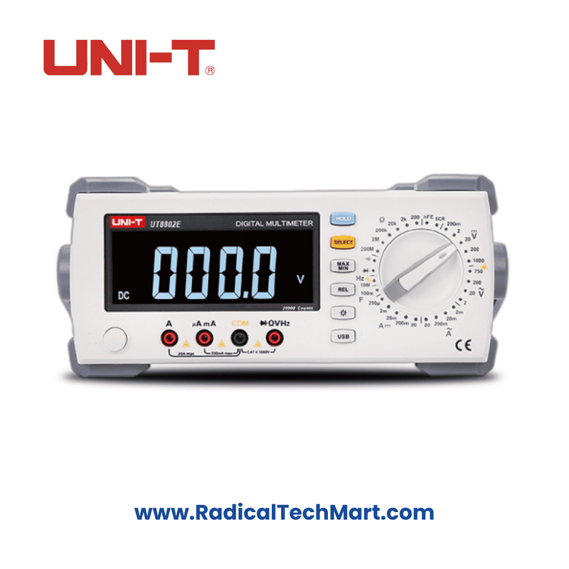 UNI-T UT8802E Digital Benchtop Multimeter - USB Interface