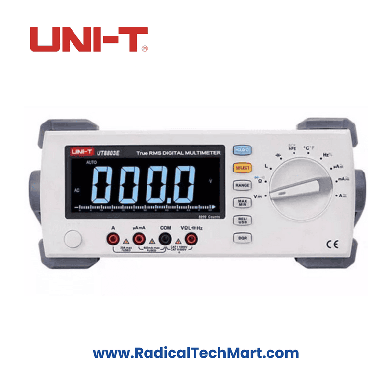 UNI-T UT8803E Benchtop Multimeter with LCRQ- True Rms UNI-T UT8803E Benchtop Multimeter with LCRQ- True Rms