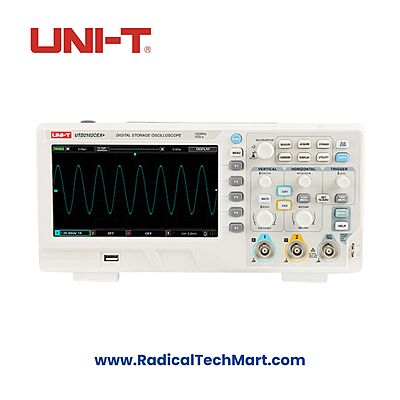 UNI-T UTD2102CEX+ Digital Storage Oscilloscope- 100Mhz, 2 Channel