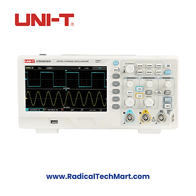 UNI-T UTD2202CEX+ Digital Storage Oscilloscope - 200MHz 2 Ch