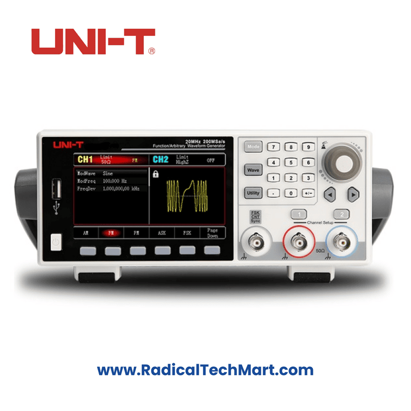 UNI-T UTG1022X-PA Function generator, 20 Mhz 2 Channel