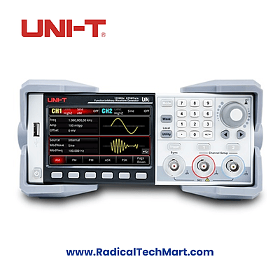 UNI-T UTG2062X Arbitrary Waveform Generator, 60 Mhz 2 Chnannel