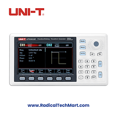 UNI-T UTG932E Function/Arbitrary Waveform Generator- 30 Mhz