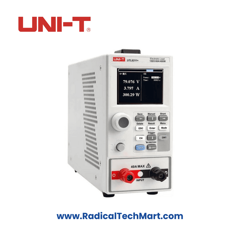 UNI-T UTL8211+ High-Precision Compact DC Electronic Load UNI-T UTL8211+ High-Precision Compact DC Electronic Load