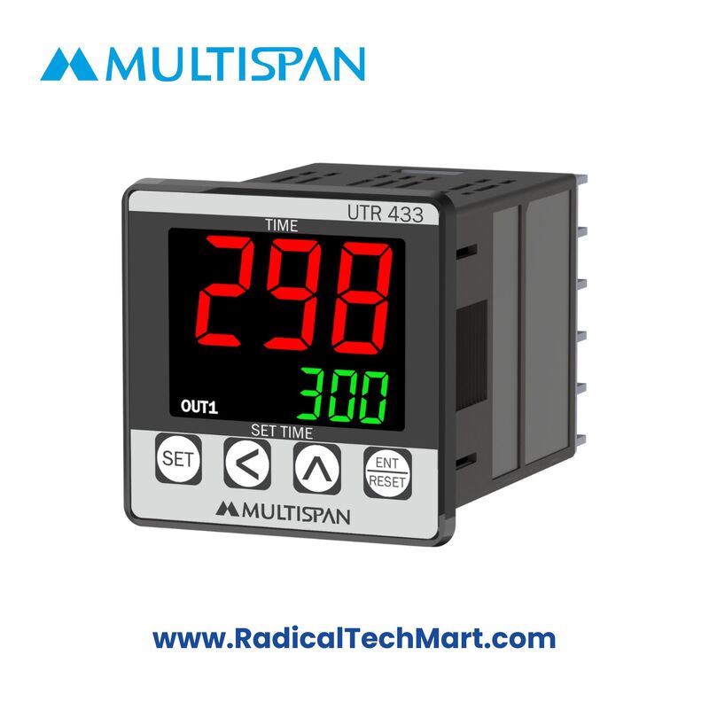 Multispan UTR Series Universal Digital Timers – UTR-413, UTR-433, UTR-2033, UTR-1033 Multispan UTR Series Universal Digital Timers – UTR-413, UTR-433, UTR-2033, UTR-1033
