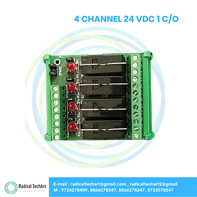 4 Channel 24 VDC 1 C/O