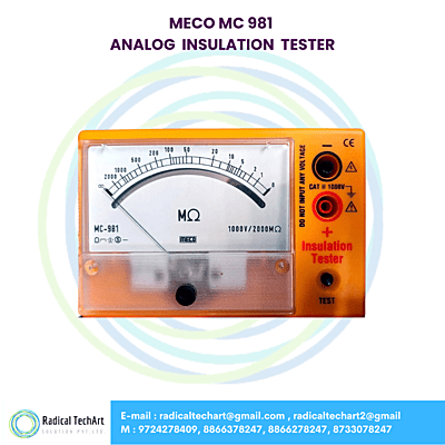 MC-981 Analog Insulation Tester