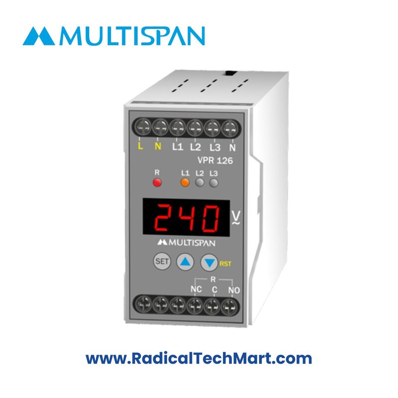 VPR-126-A2-00 Voltage Protection Relay with LED Display VPR-126-A2-00 Voltage Protection Relay with LED Display