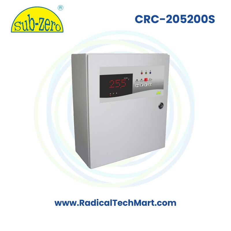 CRC-205200S Electrical Panel for Low Temperature Cold Room | 7.5–10 HP | Dot Matrix Display