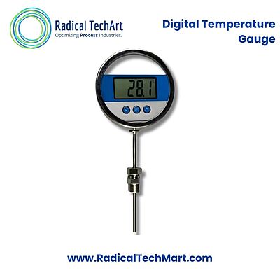 Digital Temperature Gauge for Process Temperature Monitoring