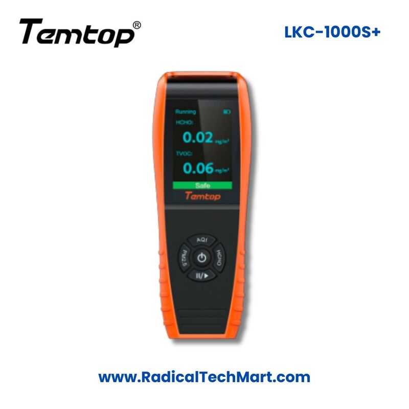 Temtop LKC-1000S+ Air Quality Monitor