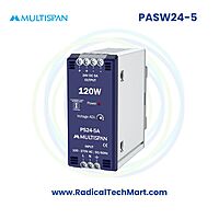 Multispan PSW Series SMPS | 24V & 12V DC | 3A to 6.5A | DIN Rail | Compact Industrial Power Supply Multispan PSW Series SMPS | 24V & 12V DC | 3A to 6.5A | DIN Rail | Compact Industrial Power Supply