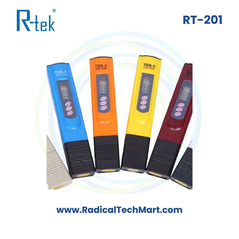 RT-201 Digital TDS Meter – Water Quality & Temperature Tester RT-201 Digital TDS Meter – Water Quality & Temperature Tester