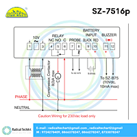 Sub-Zero SZ-7516-P Single Set Point Digital Temperature Controller Sub-Zero SZ-7516-P Single Set Point Digital Temperature Controller