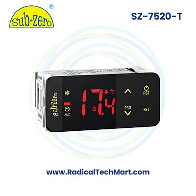 SZ-7520T Temperature Controller | 8A Relay with OFF Cycle Defrost |