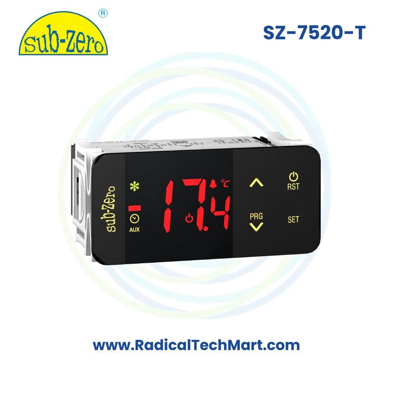 SZ-7520T Temperature Controller | 8A Relay with OFF Cycle Defrost |