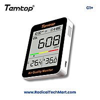 Temtop C1 Plus CO2 Monitor