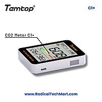 Temtop C1 Plus CO2 Monitor
