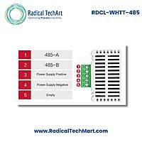 Wall-Mount Temperature and Humidity Transmitter with RS-485 Output Wall-Mount Temperature and Humidity Transmitter with RS-485 Output