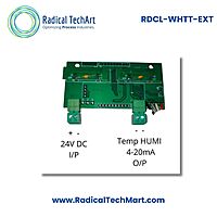 Wall-Mount Teperature and Humidity Transmitter with External Sensor(Custom cable length)